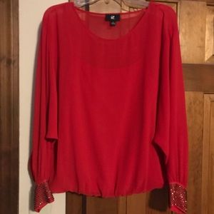 Very pretty Red Blouse